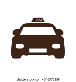 taxi, icon, vector illustration eps10