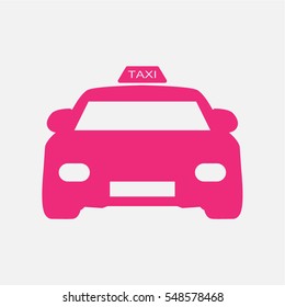 taxi, icon, vector illustration eps10