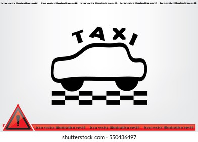 Taxi icon vector illustration eps10. 