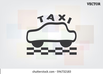 Taxi icon vector illustration eps10. 