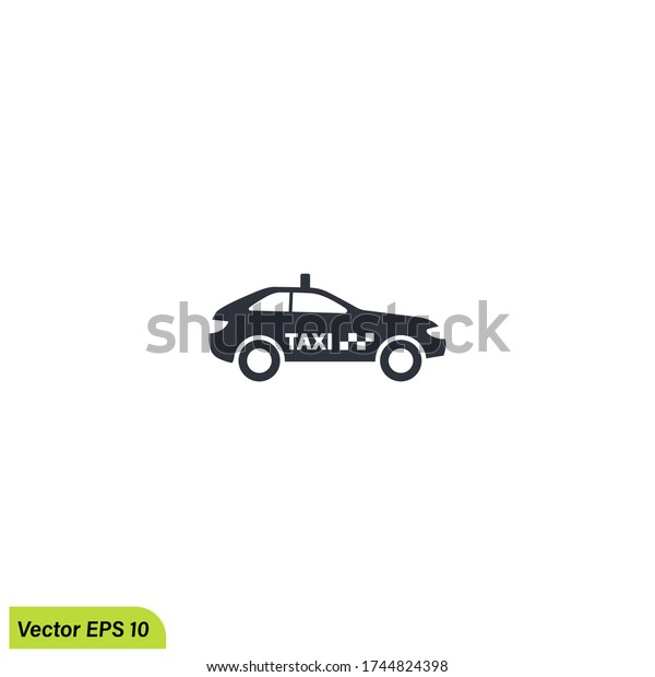 taxi icon\
vector illustration logo template eps\
10