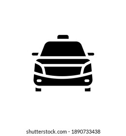 Icono de taxi en vector. Logotipo