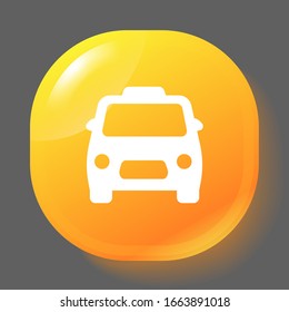 Taxi Icon Vector. Simple symbol.
