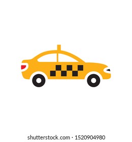 taxi icon vector symbol template