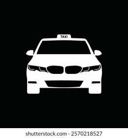 Taxi icon for web and mobile, You can change the color according to your needs