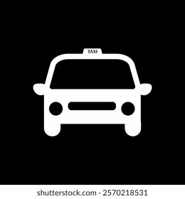 Taxi icon for web and mobile, You can change the color according to your needs