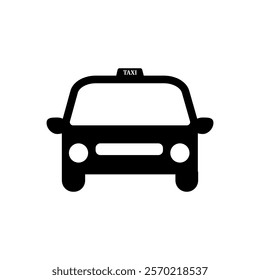 Taxi icon for web and mobile, You can change the color according to your needs