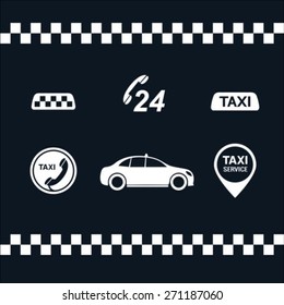 Taxi icons