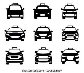 Taxi Silhouette Images, Stock Photos & Vectors | Shutterstock