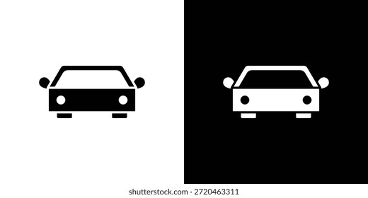 Taxi icons set. vector icons designed in filled style