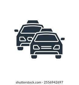 Taxi icons  symbol vector elements for infographic web