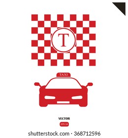 taxi icons, vector illustration