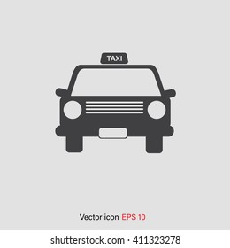 Taxi icon.Vector Illustration