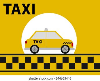Taxi Illustration