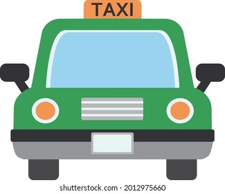 vector de conjunto de material de ilustración TAXI