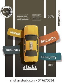 Taxi infographics