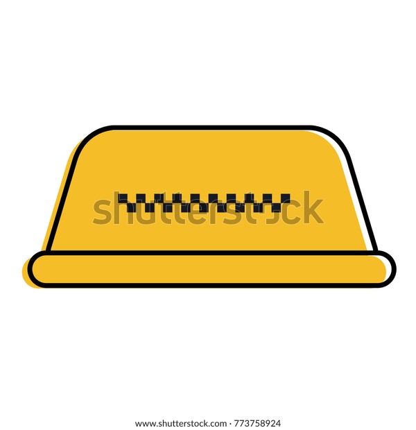 taxi light isolated\
icon