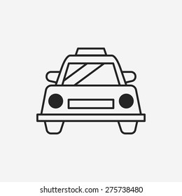 taxi line icon