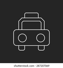 taxi line icon
