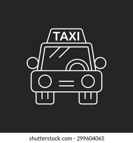 taxi line icon