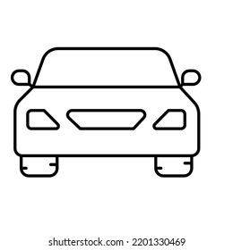 Vektorsymbol der Taxi-Linie leicht modifiziert

