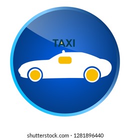 taxi, logo or sign for user interface in travel application