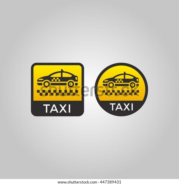 Taxi Logo and Symbol\
Vector