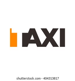 taxi logo vector.