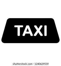 Taxi Logo. Vector Illustration.
