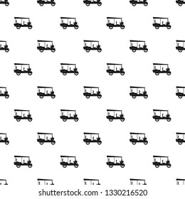 Taxi rickshaw pattern seamless vector repeat geometric for any web design
