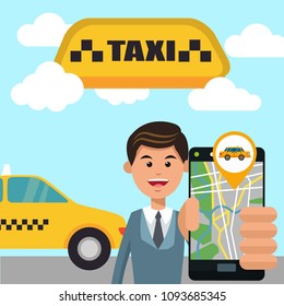 Taxi service concept