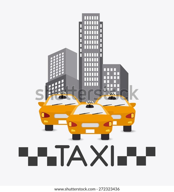 Taxi service design over white background,\
vector illustration.