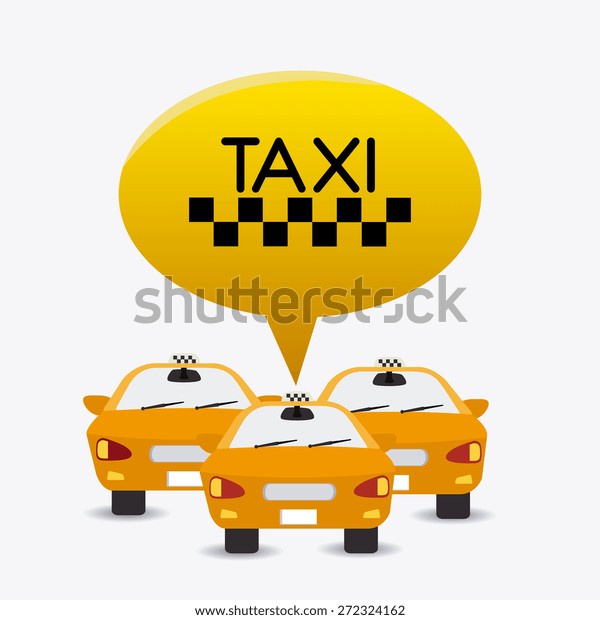 Taxi service design over white background,
vector illustration.