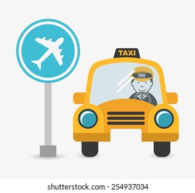 taxi service design, vector illustration eps10 graphic 
