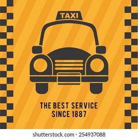 taxi service design, vector illustration eps10 graphic 
