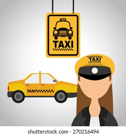 taxi service design, vector illustration eps10 graphic 