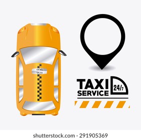 Taxi service design, vector illustration eps 10.