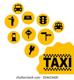 taxi service design, vector illustration eps10 graphic 