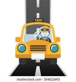 taxi service design, vector illustration eps10 graphic 