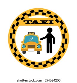 taxi service design, vector illustration eps10 graphic 