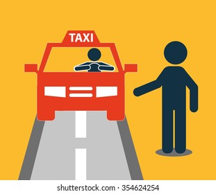 taxi service design, vector illustration eps10 graphic 