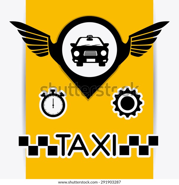 Taxi service\
design, vector illustration eps\
10.