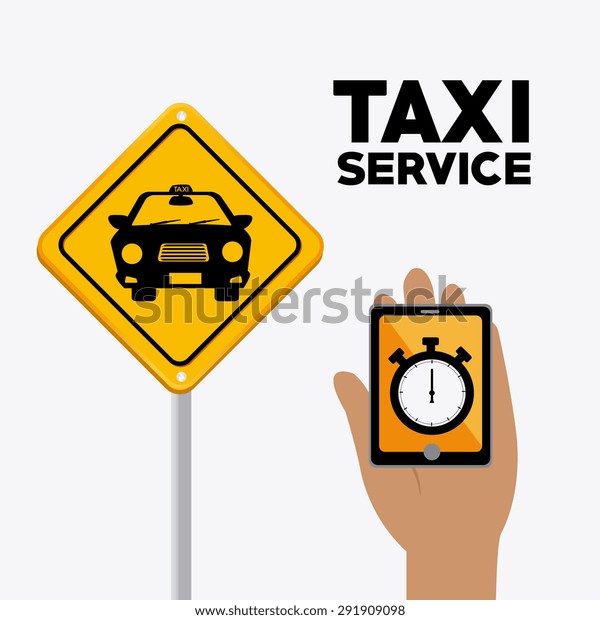 Taxi service\
design, vector illustration eps\
10.