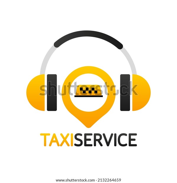 Taxi service, great design\
for any purposes. App logo concept. Brochure design template, card,\
banner