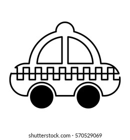 taxi service public icon vector illustration design
