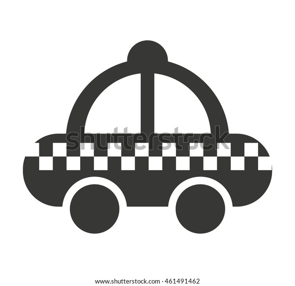 taxi service\
public icon vector isolated\
graphic