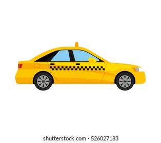 Taxidienst, öffentliche einzelne Vektorgrafik-Design