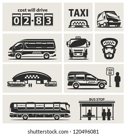 Taxi service set