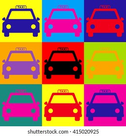 Taxi sign