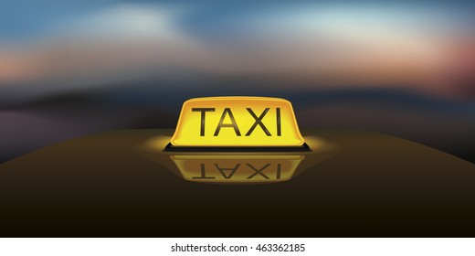 Taxi Sign